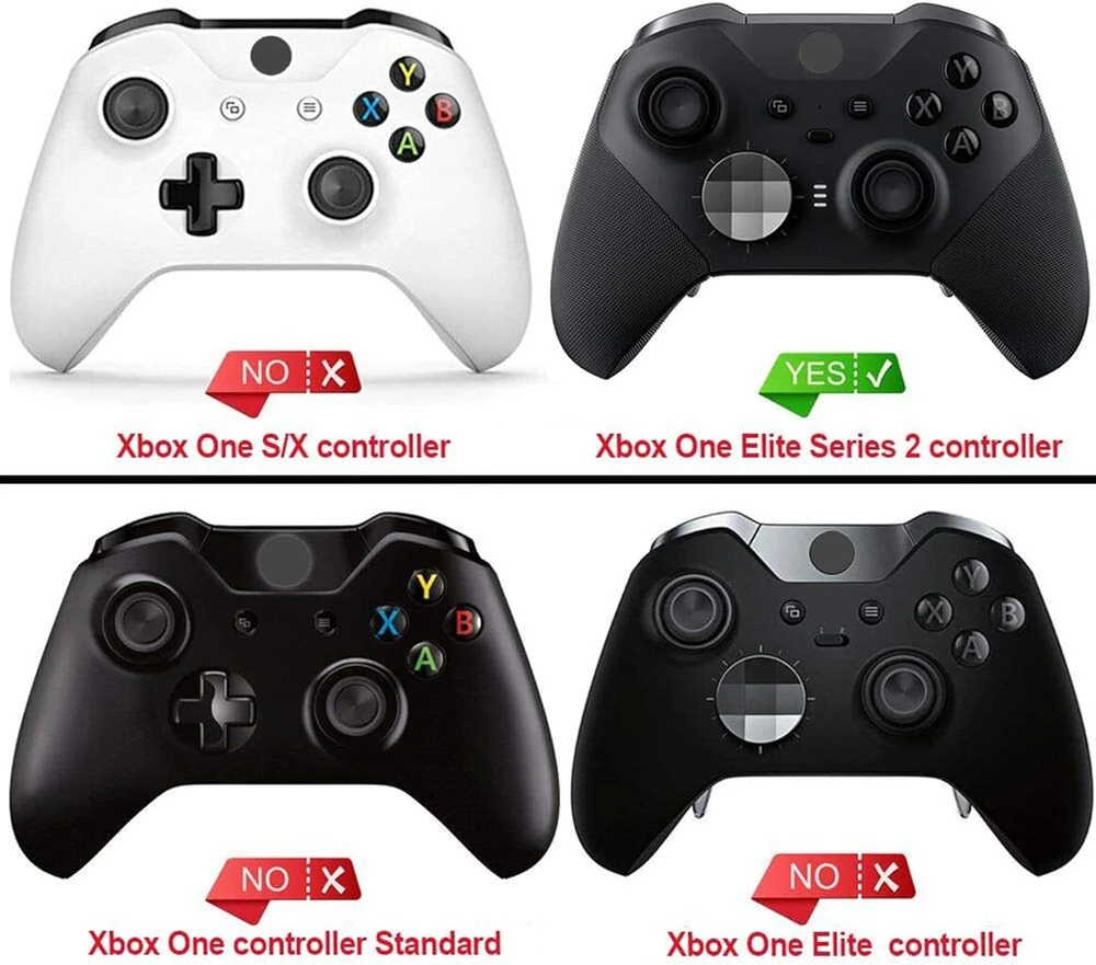 Extremerate Playvital apsauginis neslystantis silikoninis dėklas + 2 nykščių gaubteliai, skirtas XBOX Elite Series 2/series 2-core valdikliui (pusiau permatomas)
