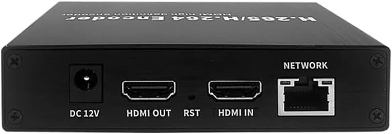 Ausinės Exvist H.265 1080p Hdmi vaizdo kodavimo įrenginys su Hdmi Loopout, Hdmi į Rtmp kodavimo įrenginys su Sd kortelės lizdu Max. 128g, Ddns Http Rtmp Rtsp Ts Udp, skirtas Iptv tiesioginei transliacijai „youtube“, „facebook“, „vimeo“