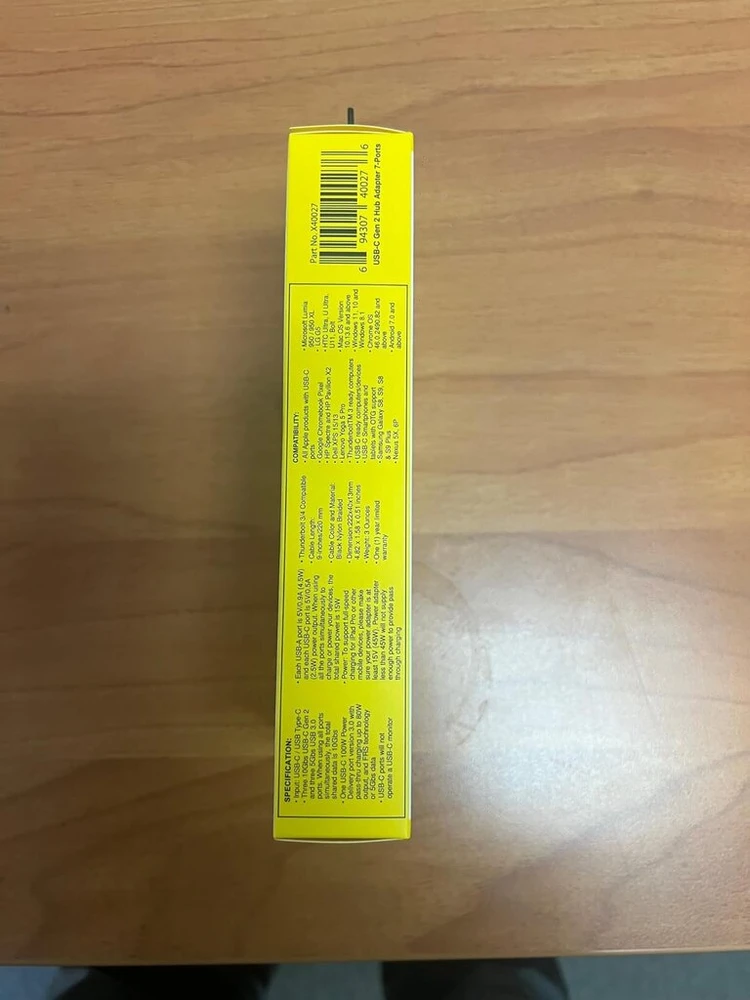 Ezquest usb-c gen 2 adapteris su 7 prievadais - 3x usb-c 10 gb/s gen 2, 3x usb 3.0 5 gb/s prievadai ir 1x usb-c maitinimo šaltinis 3.0 su 5 gb/s duomenų perdavimu