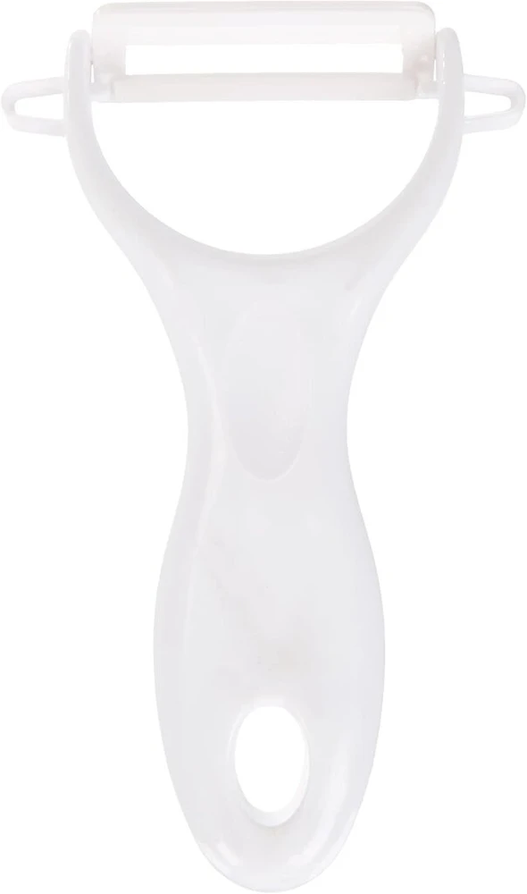 Fackelmann keraminis skustukas 13 cm, plastikinis, žalias / baltas, apie