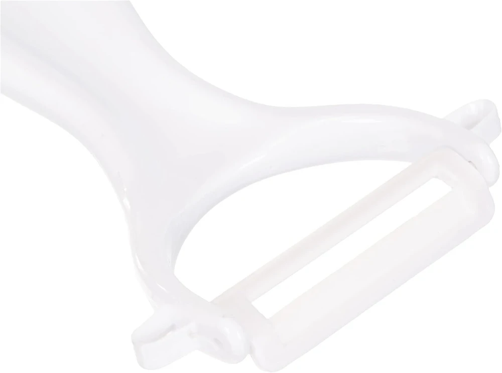 Fackelmann keraminis skustukas 13 cm, plastikinis, žalias / baltas, apie