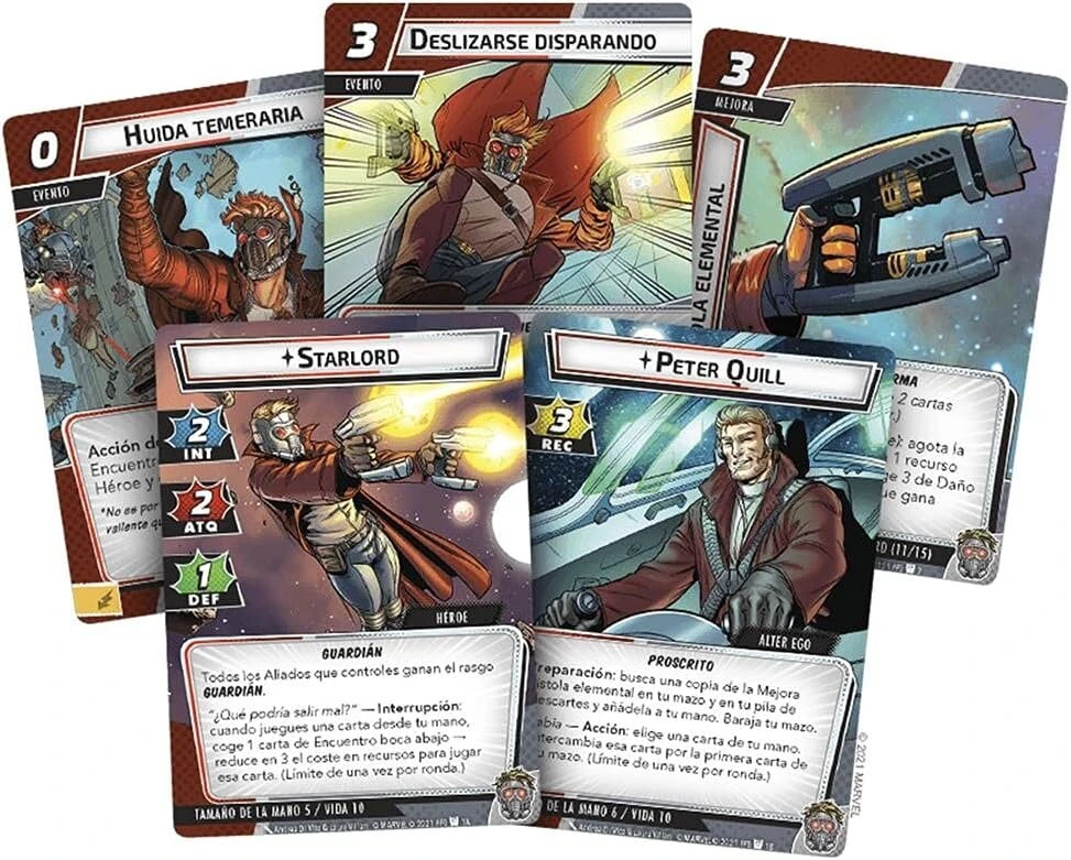 Fantasy Flight Games - Fantasy Mc17es Flight Games Marvel Champions - Star Lord