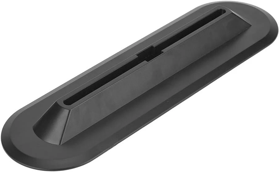 Fecamos juoda lengva 35 x 10 cm banglenčių pelekų dėžutė, išskirtinis apdirbimas banglentėms