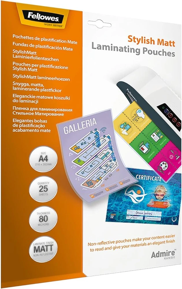 Fellowes laminavimo vokai