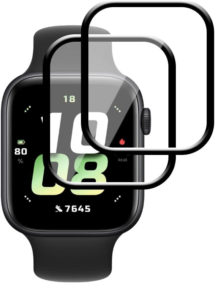 Fiimoo Honor Watch 5 ekrano apsauga, [2 vnt.] [5h kietumas] [3d plėvelė] [atspari įbrėžimams] skirta Honor Watch 5 ekrano apsaugai