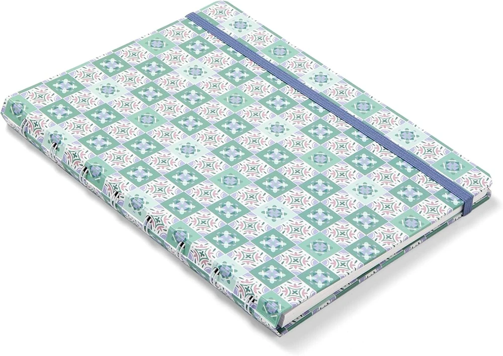 Filofax Mediterranean A5 užpildomas sąsiuvinis - mėtų spalvos