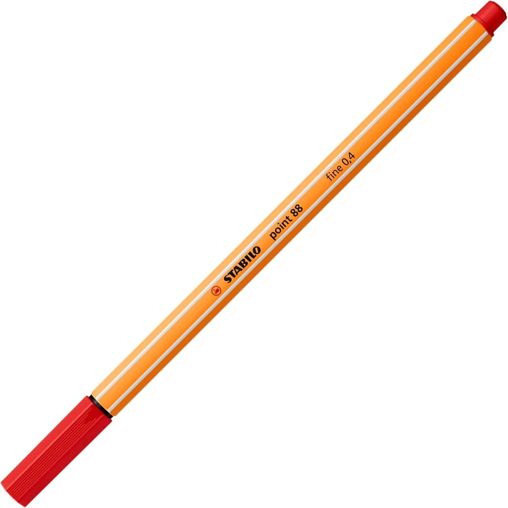 Fineliner - Stabilo point 88 - 25 spalvų rinkinys - Įvairių spalvų