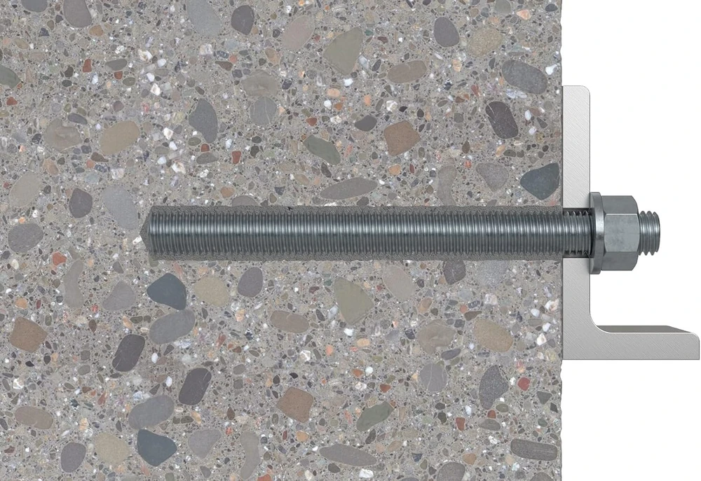Fischer 090444 inkarinis strypas fis a m 10 x 110 r nerūdijančio plieno pakuotė iš 10 sidabro spalvos