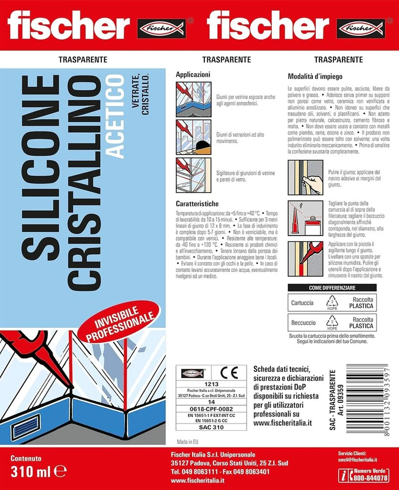 Fischer 9359 acto silikonai