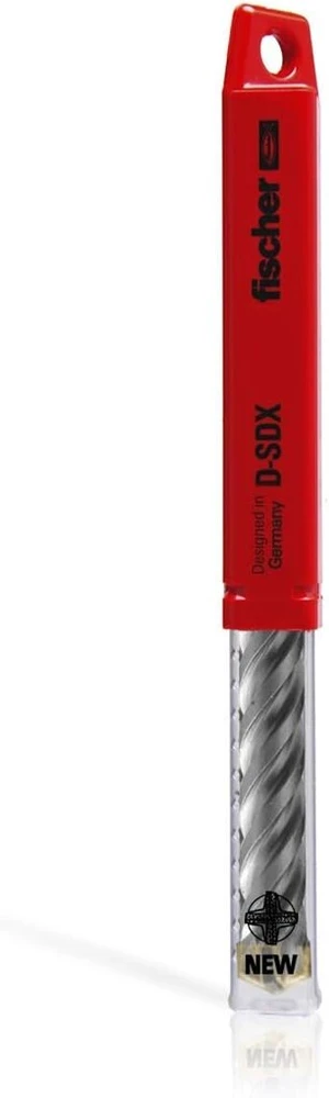 Fischer D-sdx 545691 cilindrinis kvadratinis grąžtas mūrui, betonui ir akmeniui, volframo karbido plokštelė