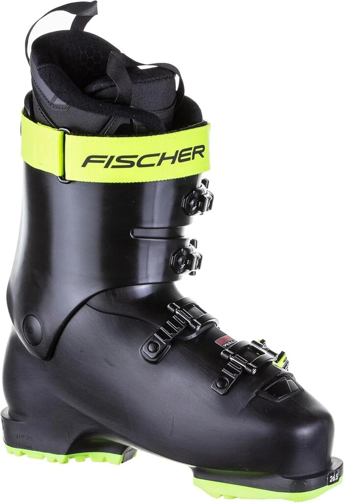Fischer vyriški slidinėjimo batai Rc4 100 Hv X juodai geltoni 27 1/2