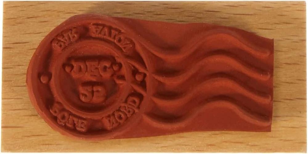 Florilèges Design Stamp fc310047 smėlio spalvos kalėdinis scrapbooking antspaudas 3 x 6 x 2.5 cm
