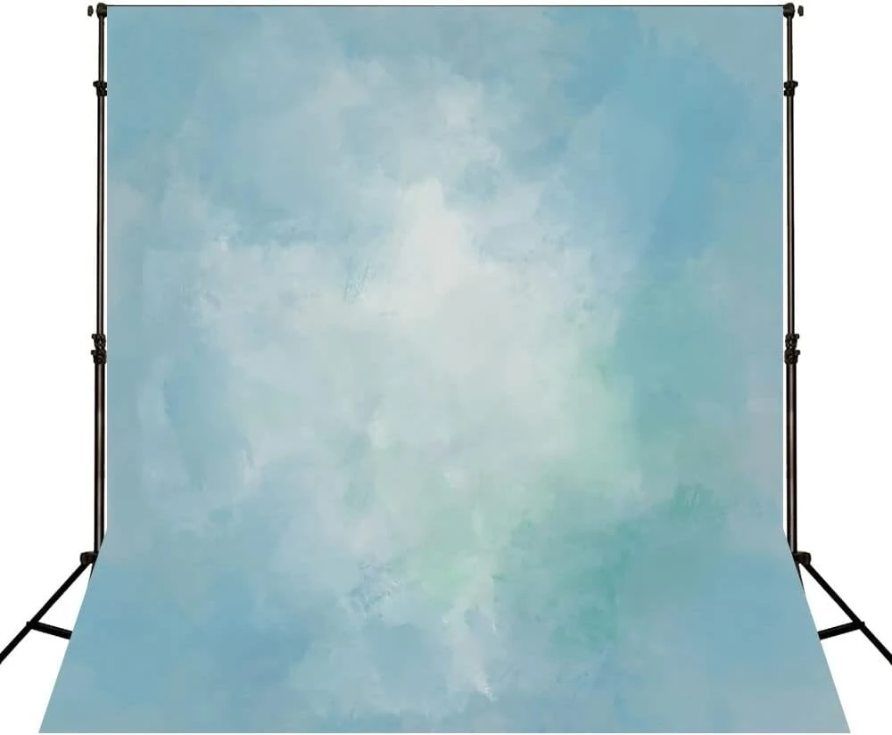 Fono drobė studijai 1.5x2.2m, mėlynas gradientas