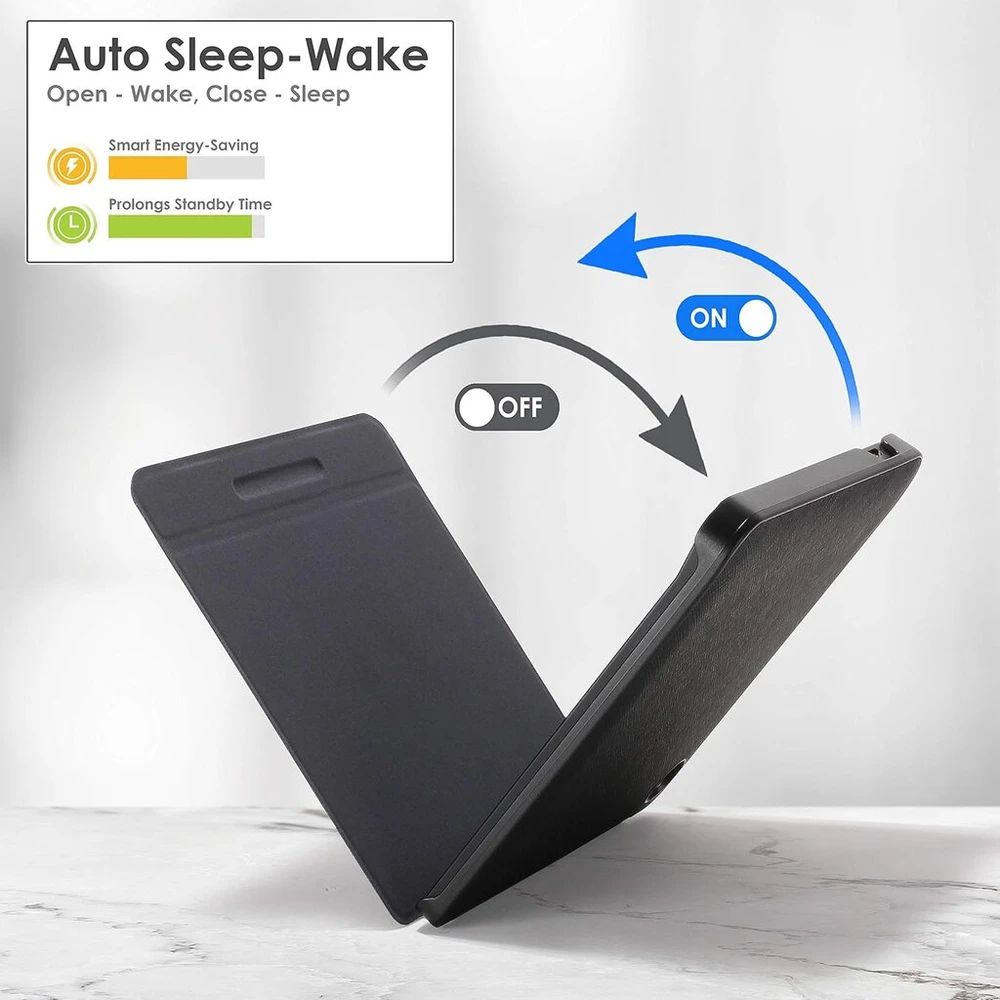 Forefront Cases dėklas, skirtas Kobo Libra Colour - apsauginis Kobo Libra Colour dėklas - raudonas - plonas ir lengvas, išmanus automatinis miego/pabudimo Kobo Libra Colour apsauginis dėklas