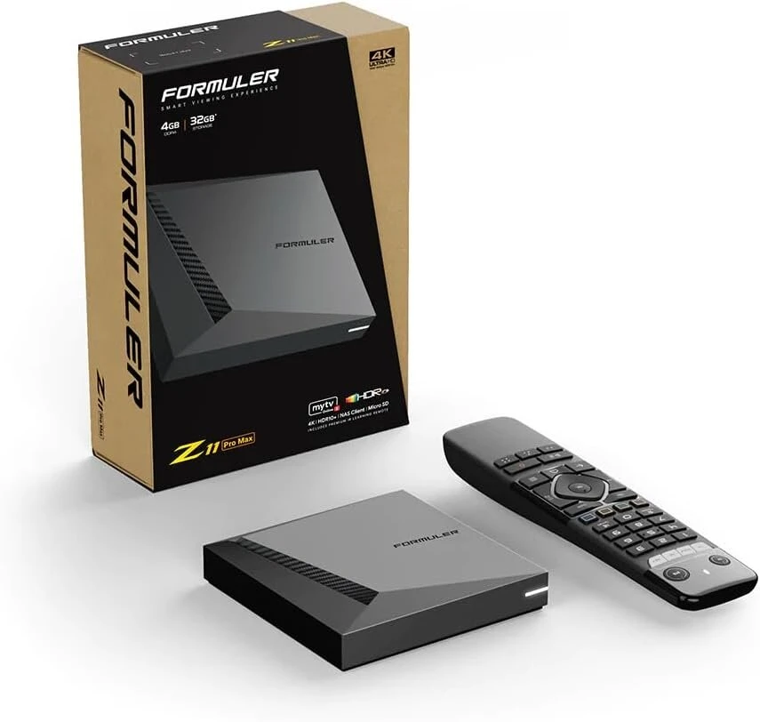 Ausinės Formuler Z11 Pro Max 4k Android 11 media grotuvas, 4gb Ram, 32gb