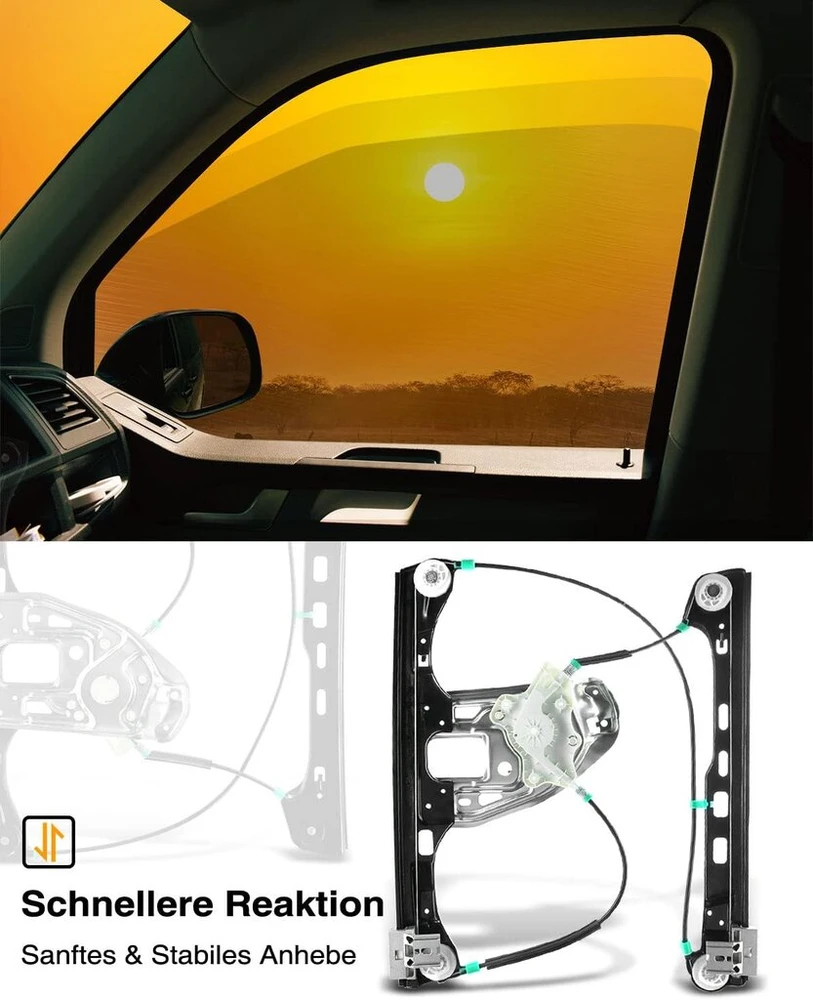 Frankberg lango pakėlėjas priekinis kairysis, suderinamas su C-class W203 Saloon 2000-2003, C-class T-modelis S203 Estate 2001-2003, pakeičia # 2037201546