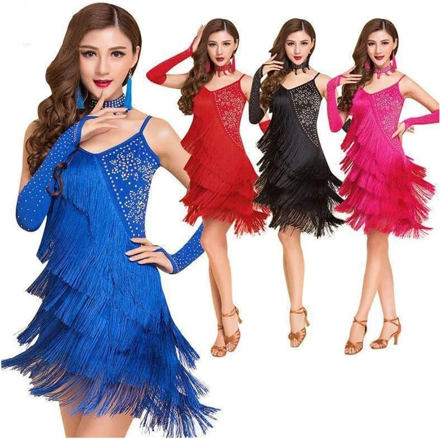 Fringe Fringe apdailos juosta siuvimui 15 cm 9 m poliesterio kutų apdailos juosta grandinėlės apdailos juosta nėriniuota juosta lotynų šokių suknelėms