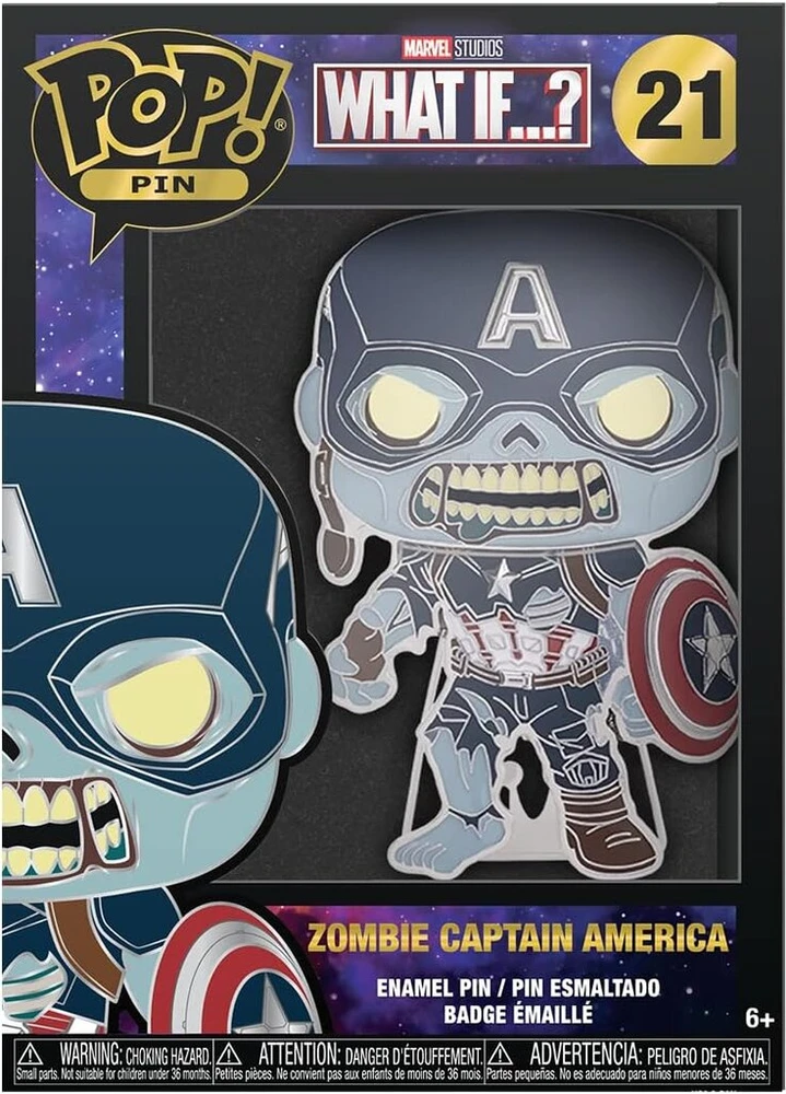 Funko Funko Pop Lpp Marvel: What If - Zombie Captain America