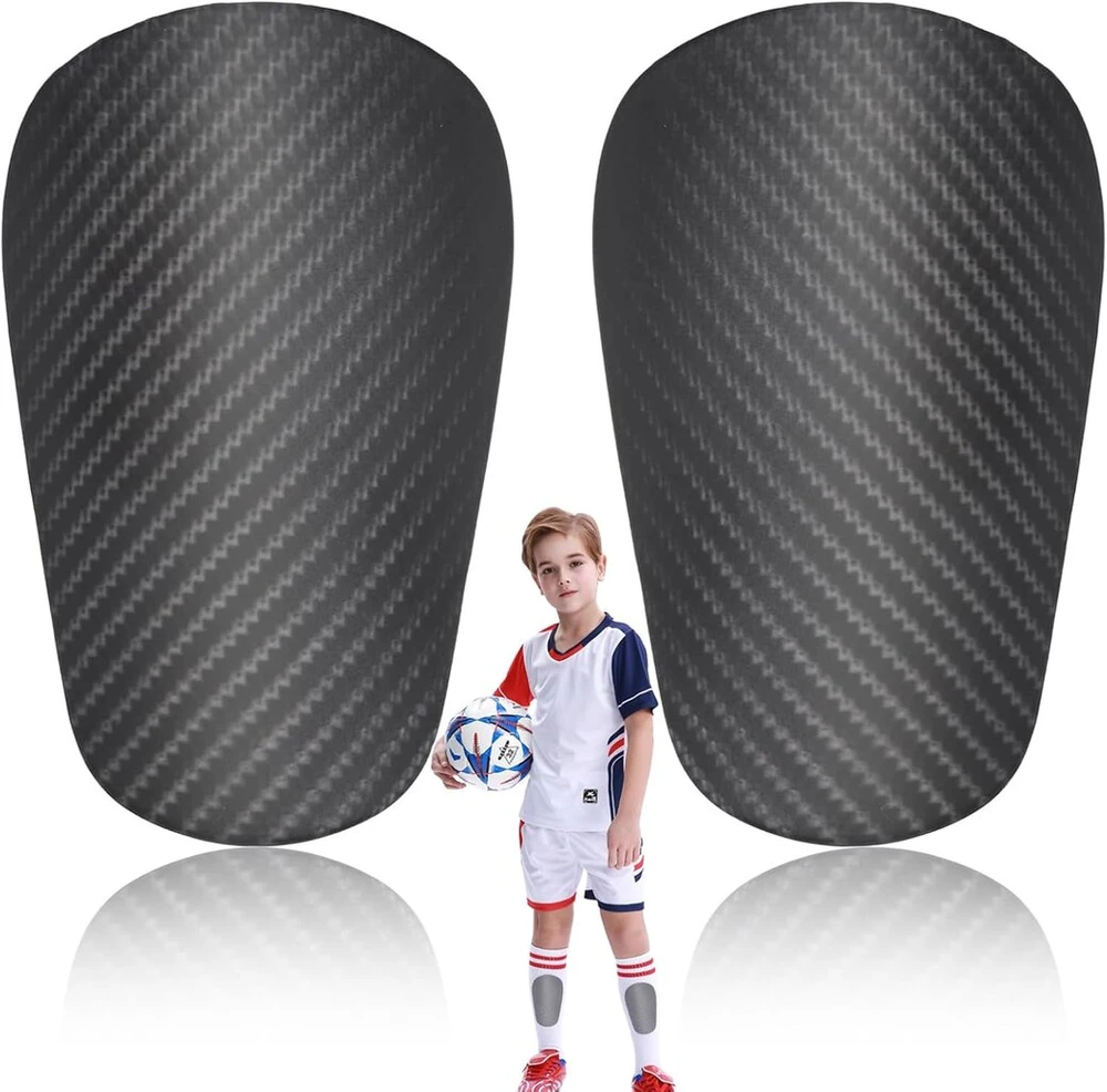 Futbolo blauzdų apsaugos, vaikiškos futbolo blauzdų apsaugos, 10 x 6 cm, maža apsauginė įranga, itin mažos futbolo blauzdų apsaugos paaugliams, futbolo blauzdų apsaugos berniukams ir mergaitėms