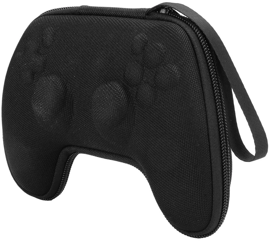 Gamepad valdiklio dėklas, skirtas ps5, nešiojamas eva apsauginis dėklas nuo dulkių ir smūgių su užtrauktukais, skirtas 5 valdikliams apsaugoti