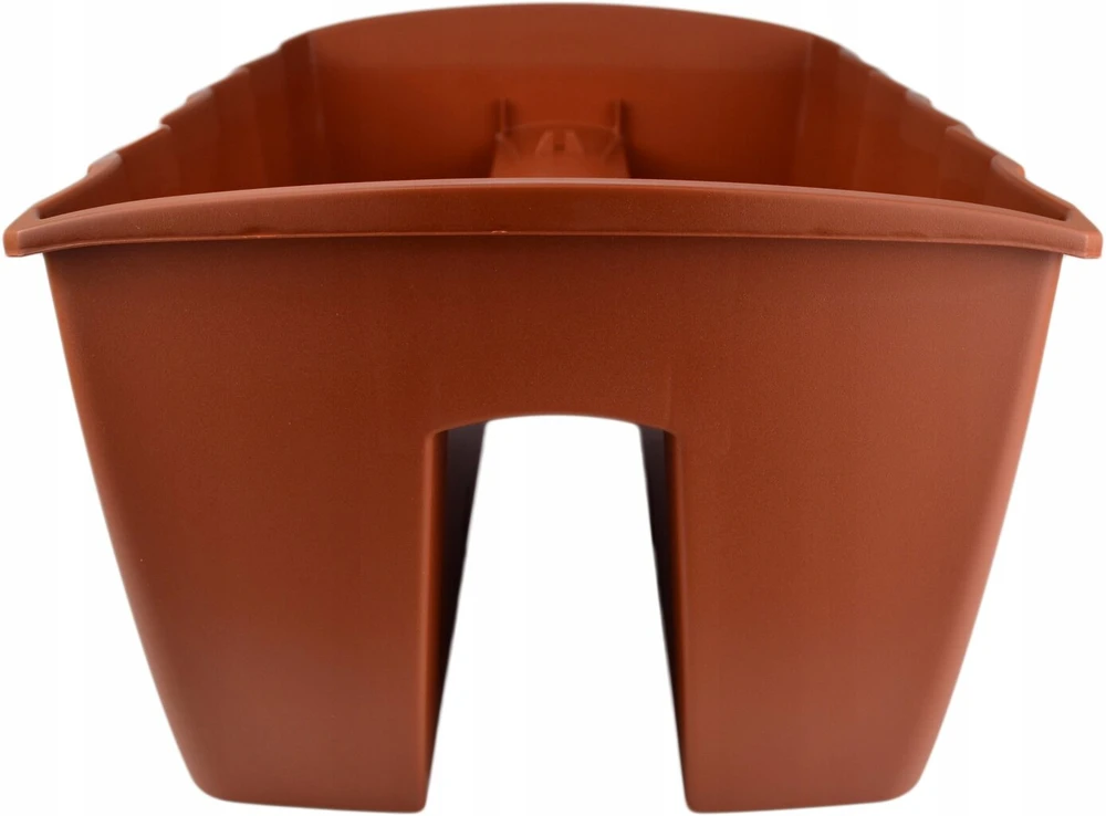 Gėlių vazonas balkono turėklų dėžė Crown Terracotta Dcro400-r624 Deep