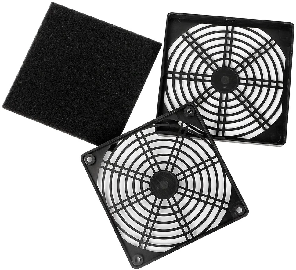 Gelrhonr Pc korpuso ventiliatoriaus dulkių filtras, 122 mm Pc korpuso ventiliatoriaus dulkių filtro tinklelis