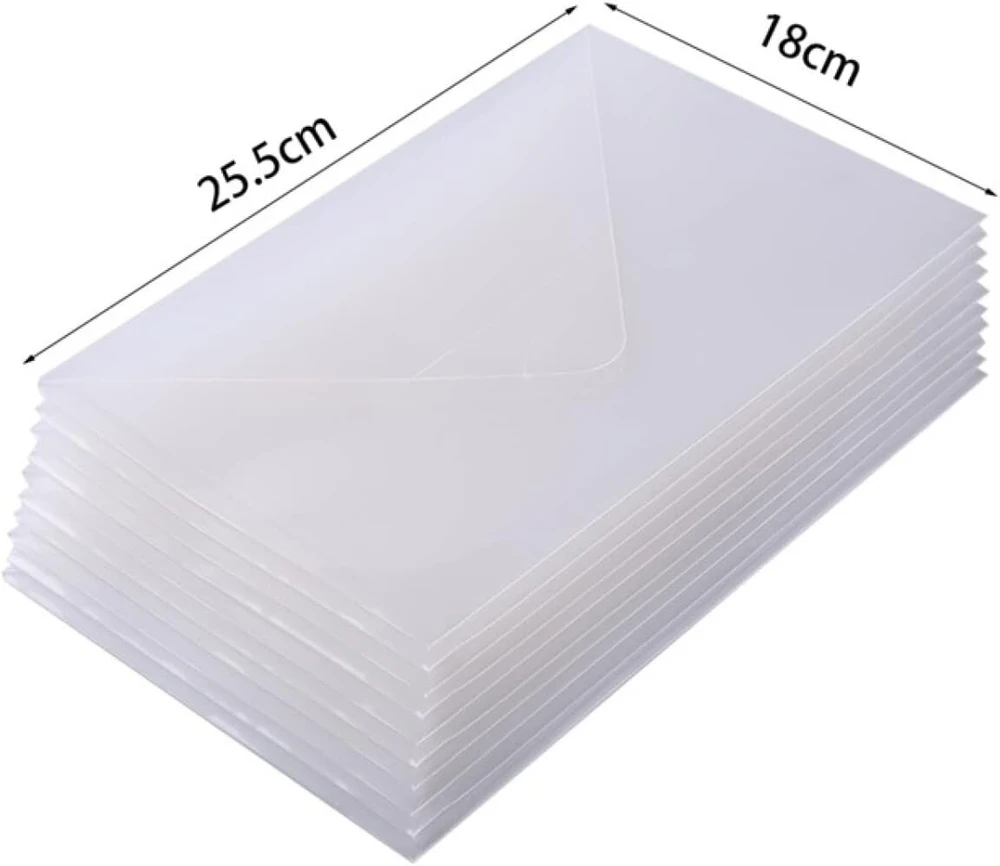 Generic 20 vienetų antspaudų ir štampavimo formų skaidrūs plastikiniai maišeliai štampavimo formų laikymo konteineriai trafaretų albumui antspaudų amatų "pasidaryk pats" scrapbooking popieriaus kortelių amatų štampavimo formos