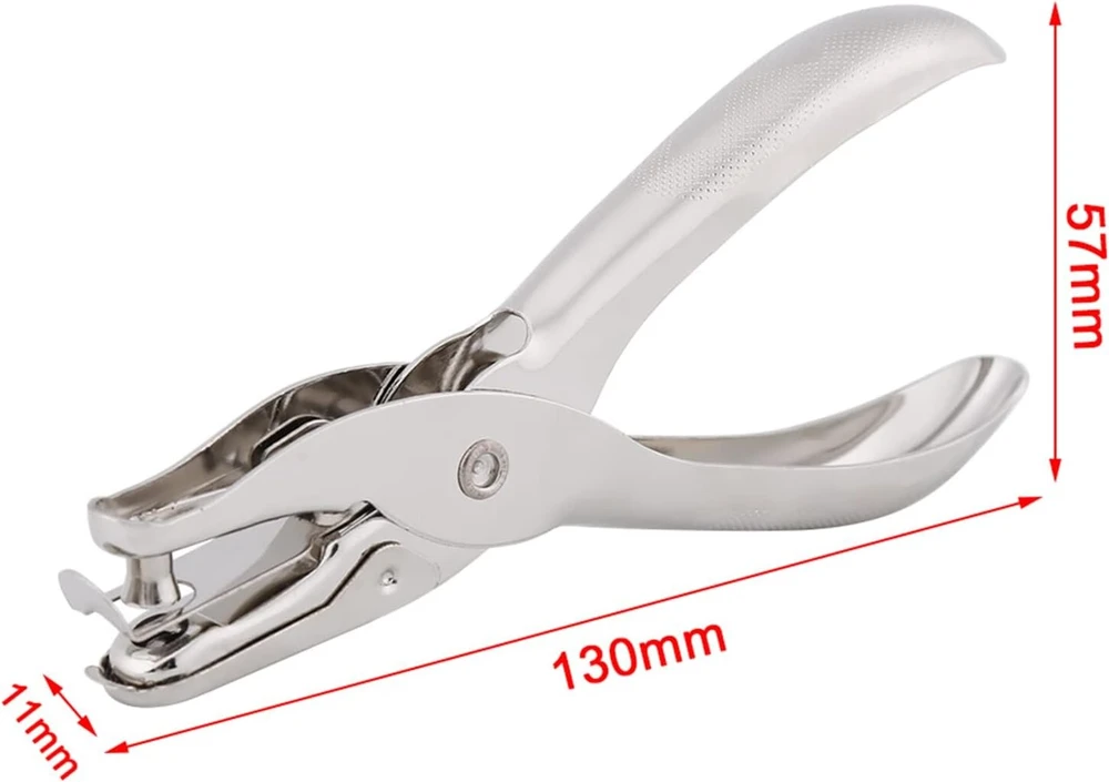 Generic Dekaim vienos skylės perforatorius, metalinis perforatorius, galinga rankinė perforavimo mašina, apskritas pjovimo įrankis amatams, scrapbooking'ui, žymėjimui