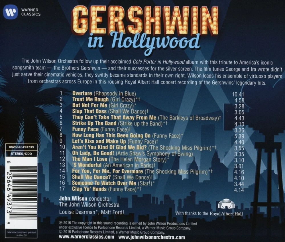 Vinilinė plokštelė Gershwin Holivude (gyvai iš Royal Albert Hall)