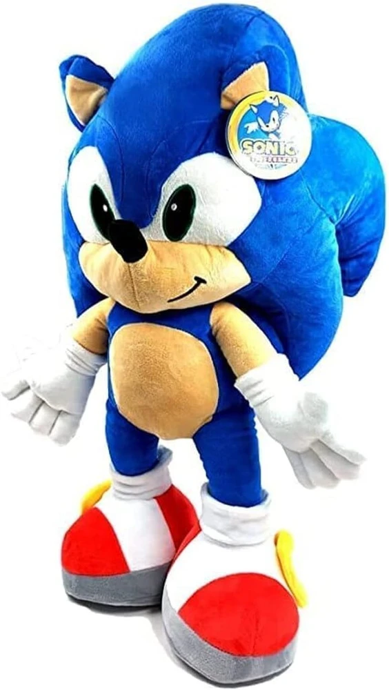 Gimss Sonic The Hedgehog Xxl pliušinis žaislas, minkštas žaislas Sonic, Tails, Knuckles pliušinis Peluche pliušas 30-120 cm originali licencija (sonic The Hedgehog 76 cm)