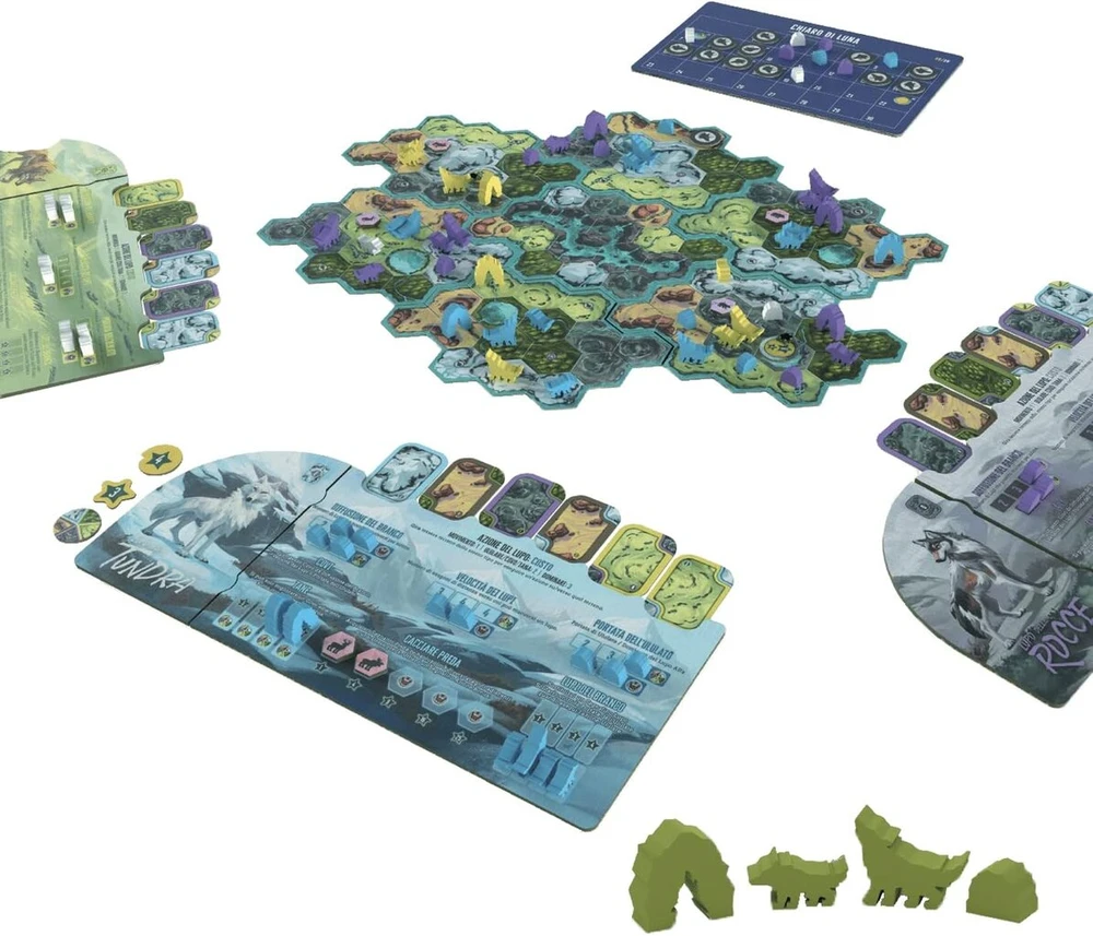 Giochi Uniti The Wolves strateginis žaidimas, 2-5 žaidėjai, nuo 14 metų, itališka versija, Gu769