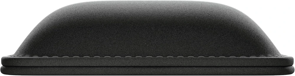 Glorious gaming padded keyboard wrist rest (tkl, 25 mm storis) - dygsniuoti kraštai, glotnus audinio paviršius, neslystantis guminis pagrindas, vidutinis kietumas, 360 x 100 x 25 mm - juodas-stealth