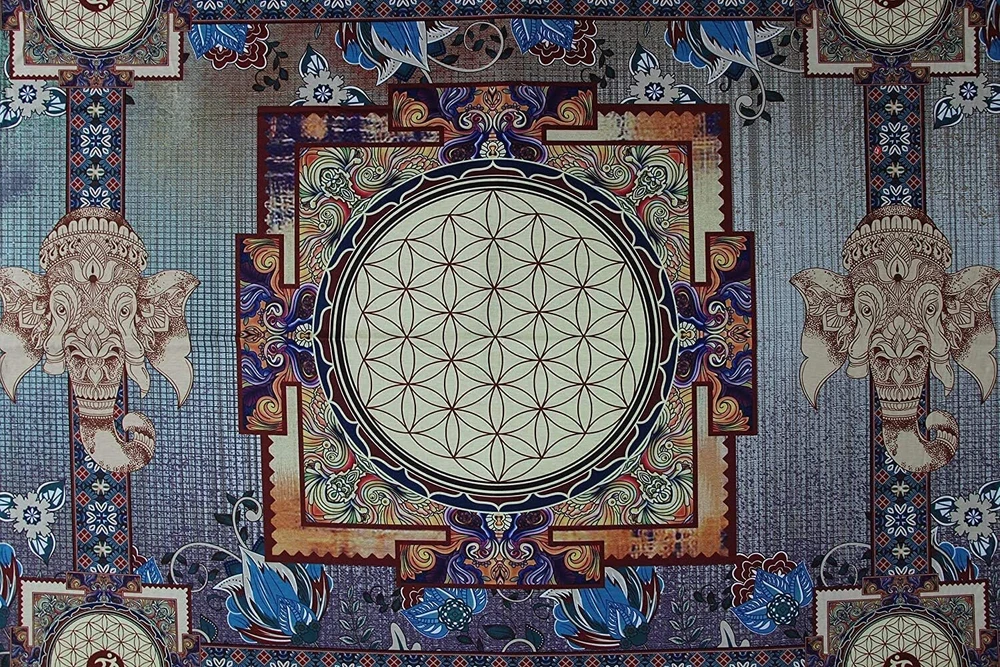 Goldbeing indiška mandala gobeleno sienų dekoracija gėlė psichodelinis bohemiškas sienų rankšluostis kambariui boho stiliaus audinys kaip dekoratyvinis rankšluostis lovatiesė
