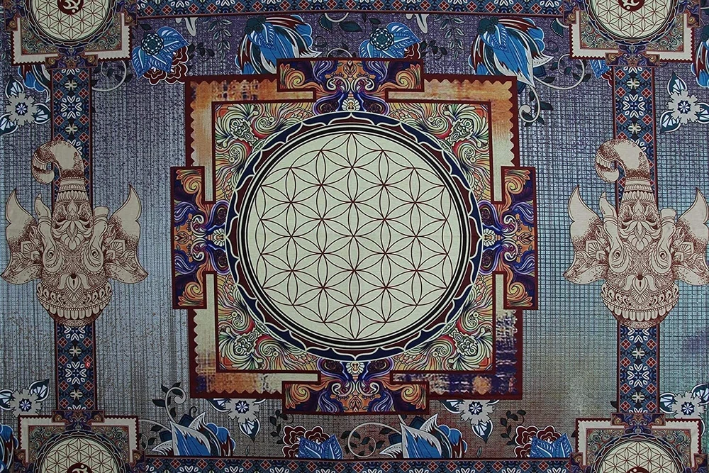 Goldbeing indiška mandala gobeleno sienų dekoracija gėlė psichodelinis bohemiškas sienų rankšluostis kambariui boho stiliaus audinys kaip dekoratyvinis rankšluostis lovatiesė