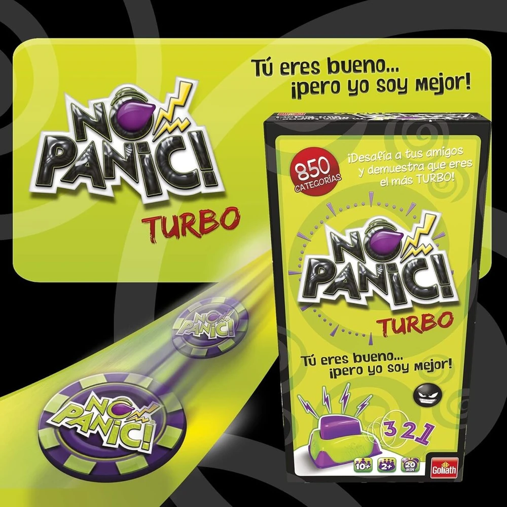 Goliath No Panic Turbo stalo žaidimas (papildymas)
