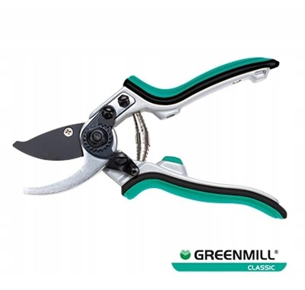 Greenmill Gr6207 Sodo Sekatorius - Aliuminio Rankena, Plieno Ašmenys