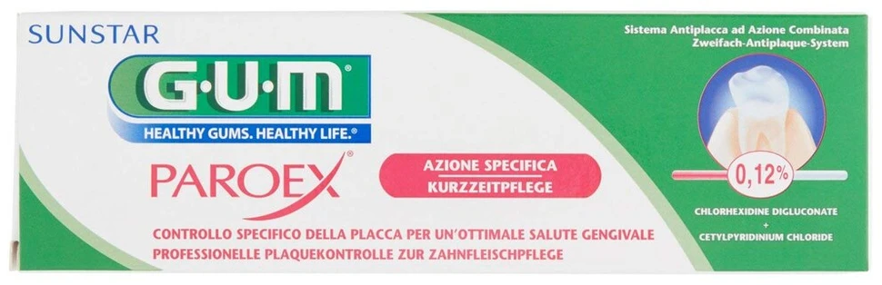 Gum Pareox gelio dantų pasta, 75 ml