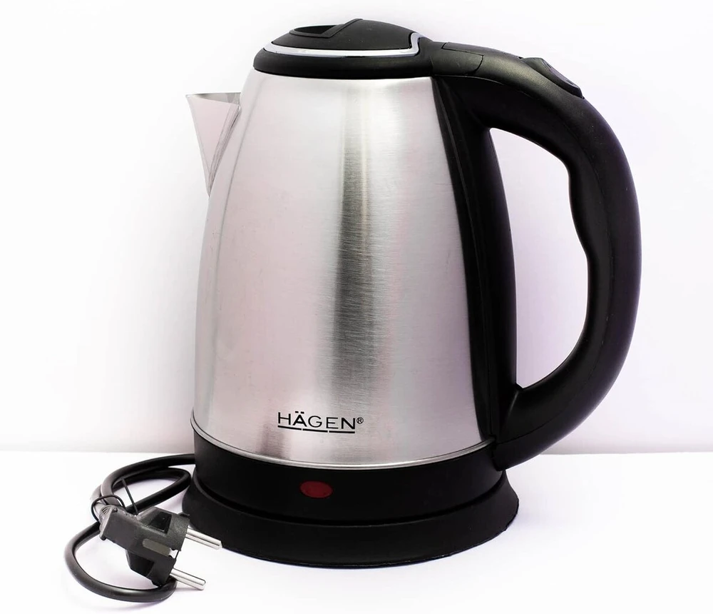 Haen Elektrinis virdulys Hagen Ha5525-sil, 1.8l, 2200w, nerūdijančio plieno