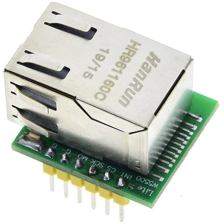 Hailege 2 vnt. W5500 Ethernet tinklo modulis Spi į Lan Tcp Ip Stm32 sąsaja 3.3v 5v, skirta Arduino Wiz820io Rc5