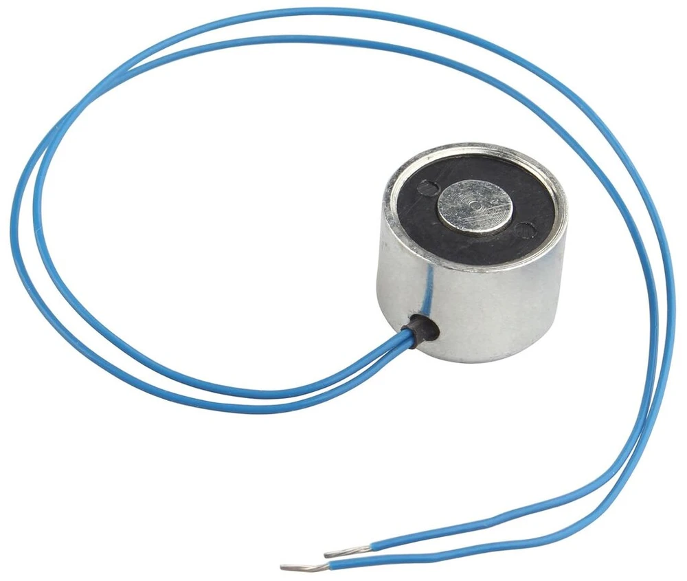 Haljia Miniatiūrinis Dc 12v 2.5kg elektromagnetinis siurbtukas, elektrinis kėlimo magnetas, elektromagnetinis solenoidinis laikiklis