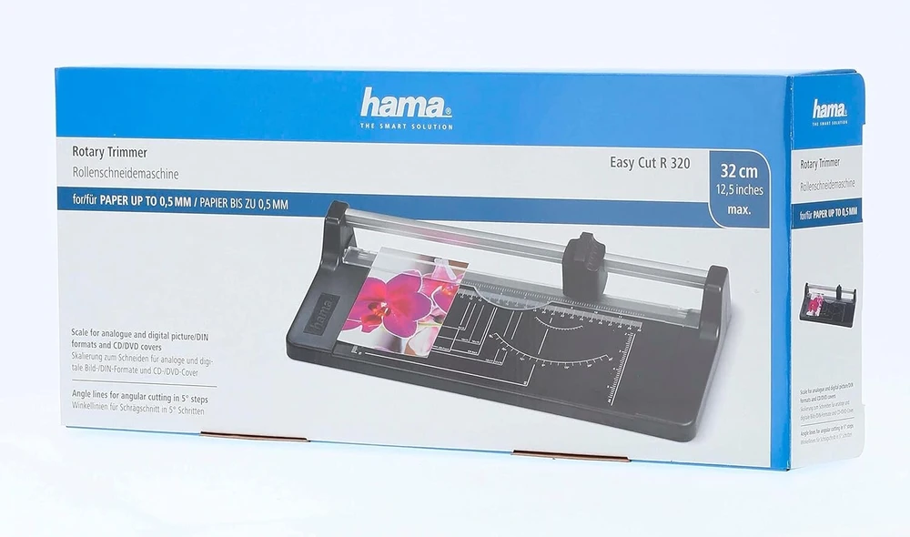 Hama 8206 "easy Cut R 320" rotary trimmeris / pjaustytuvas (maksimalus dydis 32 cm), a4