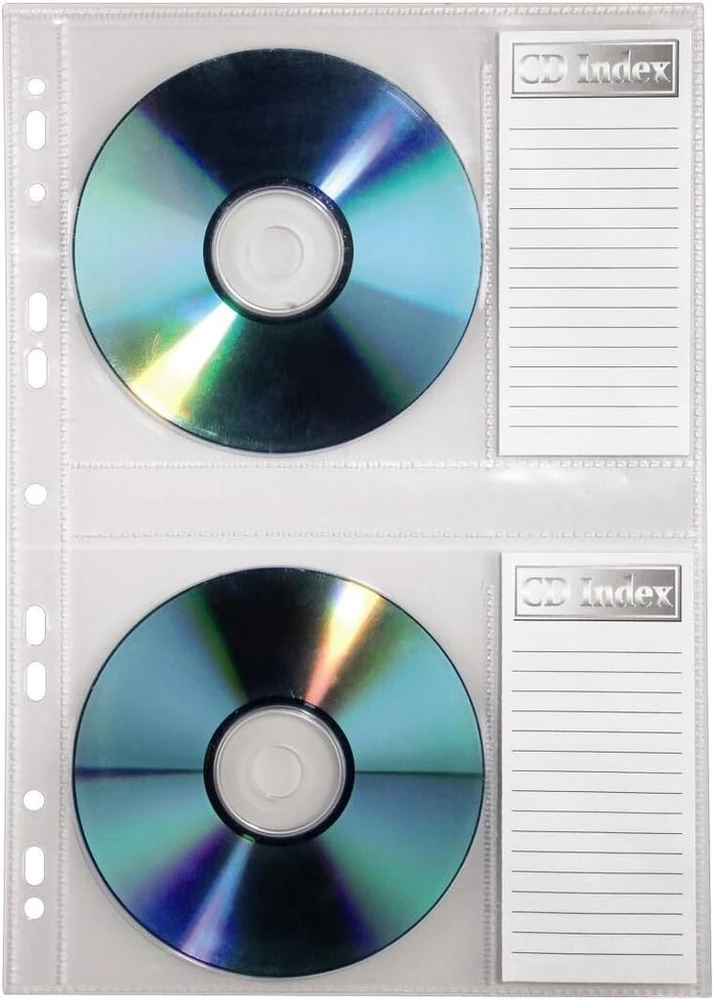 Automagnetola Hama, Cd-rom įmaučių segtuvas, Din A4, 10 vnt.