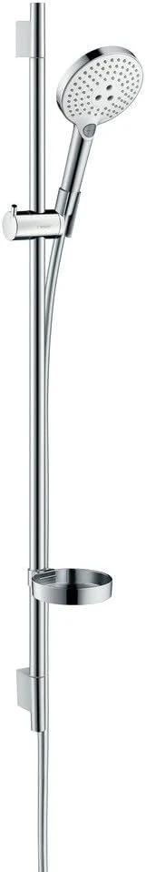 Hansgrohe Raindance Select S 120 dušo komplektas 0,90 m, 3 purškimo režimai, balta/chromas
