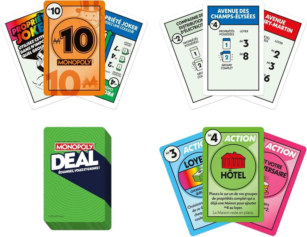 Hasbro Monopoly kortų žaidimas Deal
