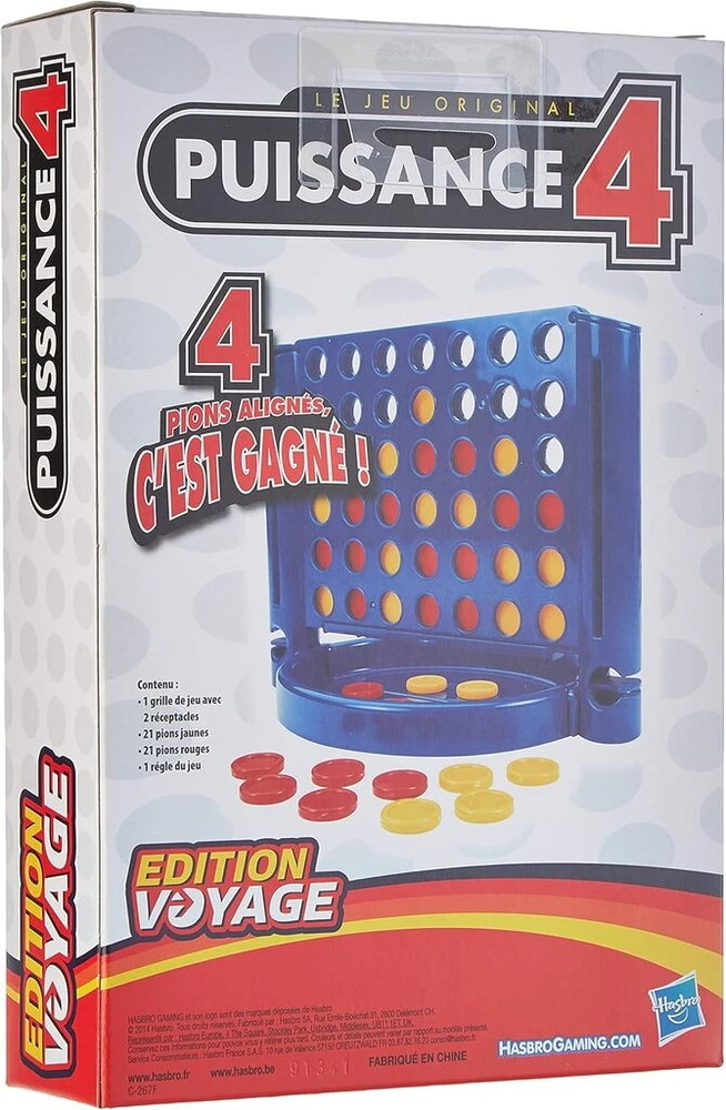 Hasbro Stalo žaidimas "connect 4" - Prancūziška versija
