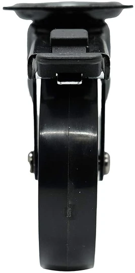 Headbourne 4 x Designer Roll blizgus juodas Vintage Series 10 cm 6 stipinų 8300e