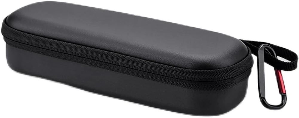 Hensych nešiojamas mini pu odinis kelioninis dėklas, skirtas osmo pocket 3, vandeniui atspari rankinė, kūno krepšys, apsauginis laikymo krepšys, skirtas osmo pocket 3 panoraminiams veiksmo kameros priedams, juodas, portfelis