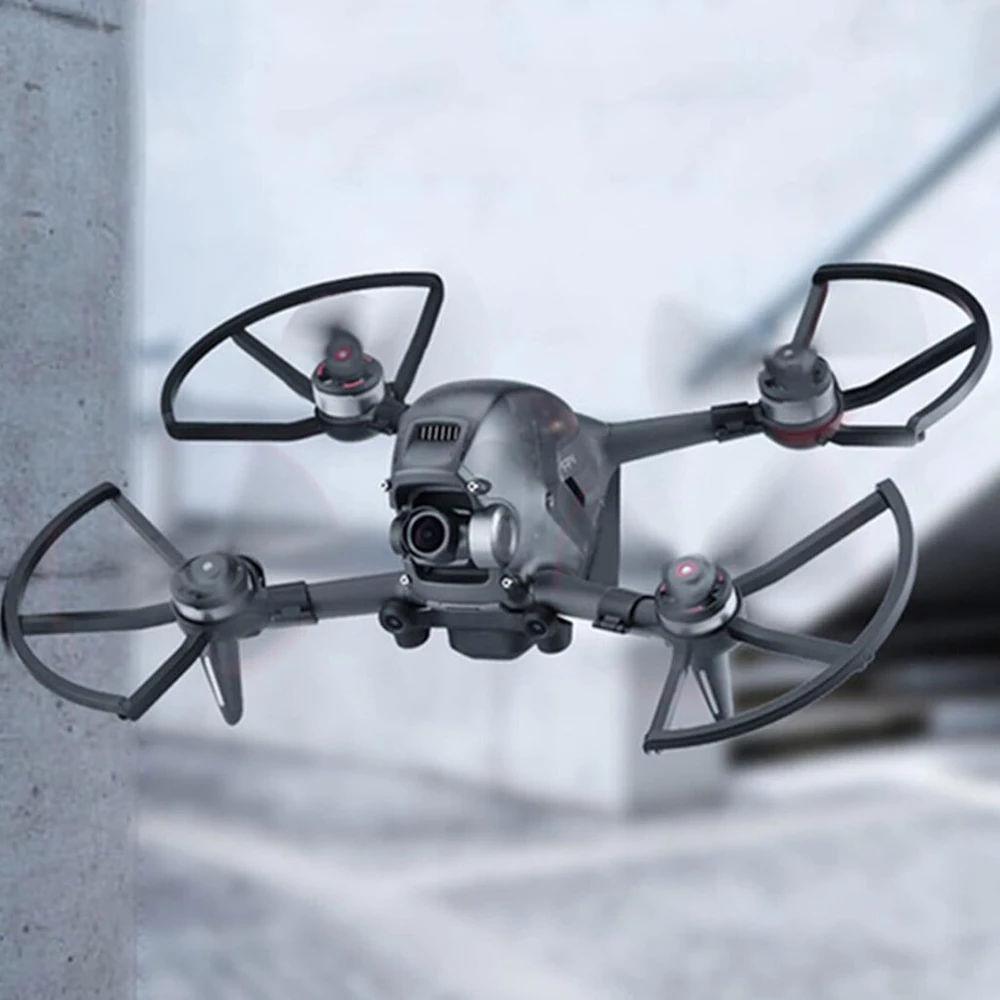 Hensych propelerių apsauga, skirta fpv dronui, mentės žiedo greito atlaisvinimo apsauga nuo susidūrimo, skirta fpv drono priedams