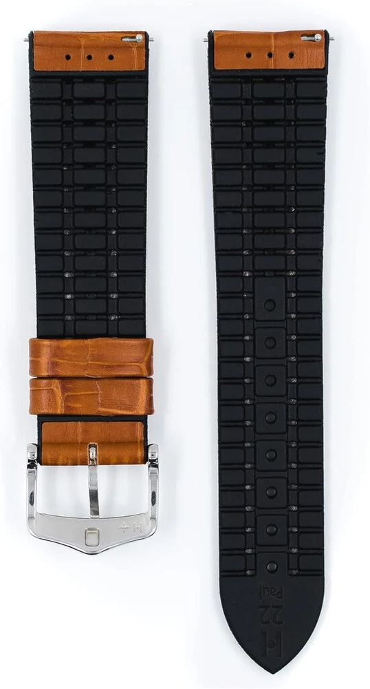 Hirsch unisex laikrodžio dirželis performance modelis paul 22 mm