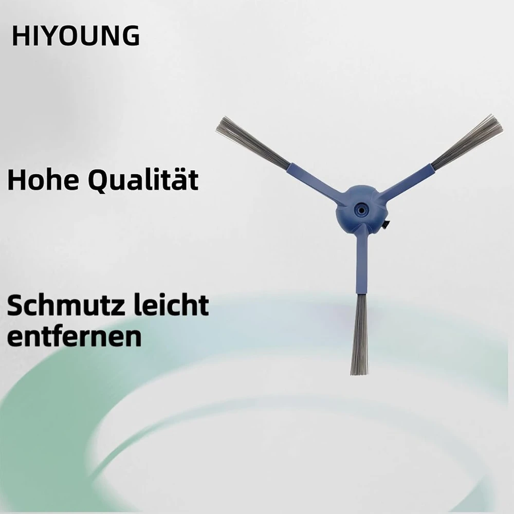 Hiyoung priedai, skirti Eufy G50/g50 Hybrid/l60/l60 Ses/l60 Hybrid/l60 Hybrid Ses/l50/l50 Ses su 2 pagrindiniais šepečiais, 6 šoniniais šepečiais, 6 filtrais (su kempine), atsarginės dalys, 14 vnt.